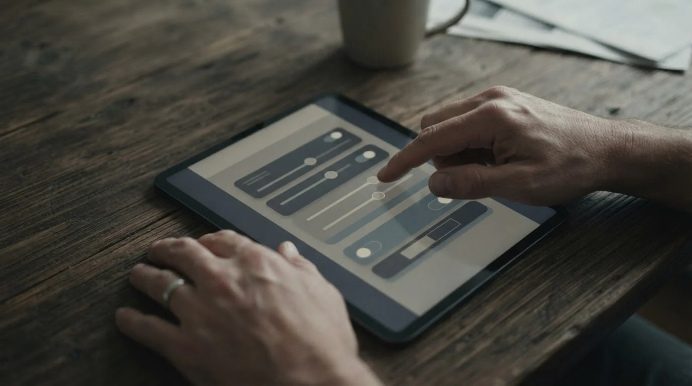 Configuración de límites de depósito en dispositivo móvil
